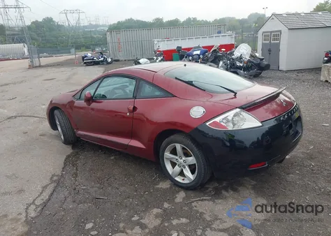 2007 Mitsubishi Eclipse Gs из США, поврежденный, VIN 4A3AK24F67E027349